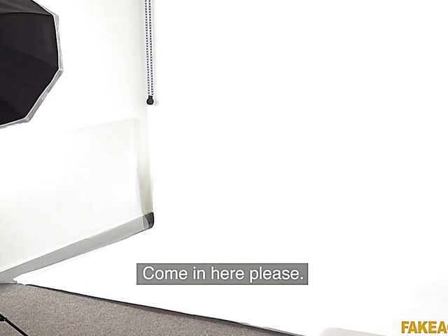 Fake agent fucks small titty model Candice Demellza