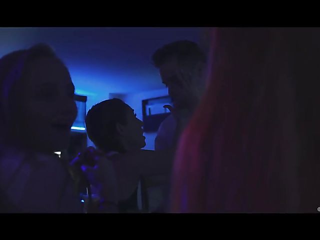 Erotic lesbian lovemaking featuring Lady Bug and Melody Petite