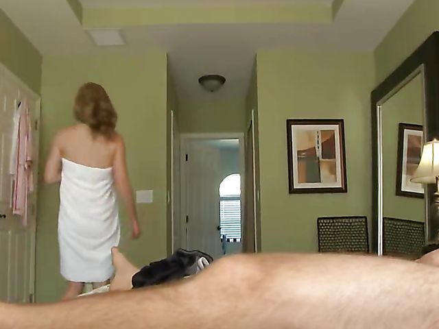 Family fuck with a busty jealous daughter who has a strap-on