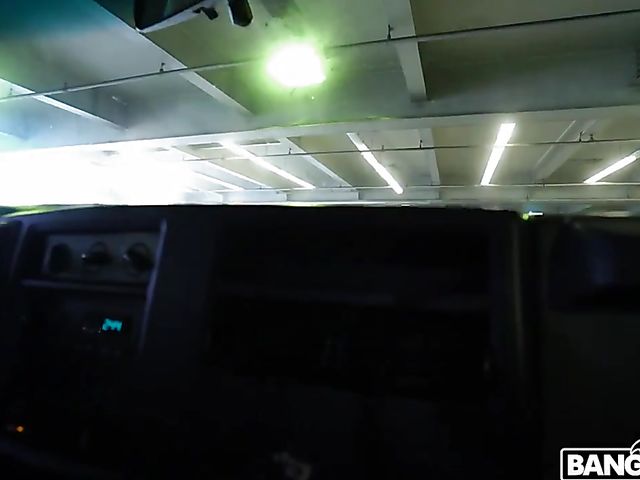 Interracial road adventure with curvy blonde Brandi Bae