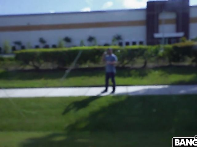 Interracial road adventure with curvy blonde Brandi Bae