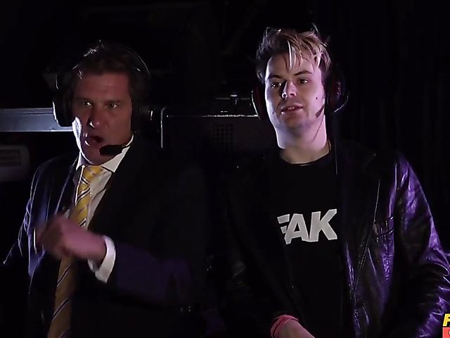 Crazy wrestling with huge titted tattoo MILF Sophie Anderson 