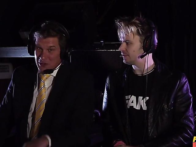 Crazy wrestling with huge titted tattoo MILF Sophie Anderson 