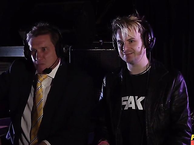 Crazy wrestling with huge titted tattoo MILF Sophie Anderson 