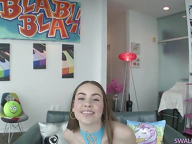 Teen deepthroat and asslick with Naomi Blue