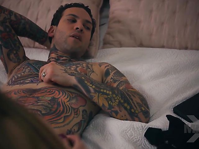 Kristen Scott needs proper sex and that tattooed guy can give it to her