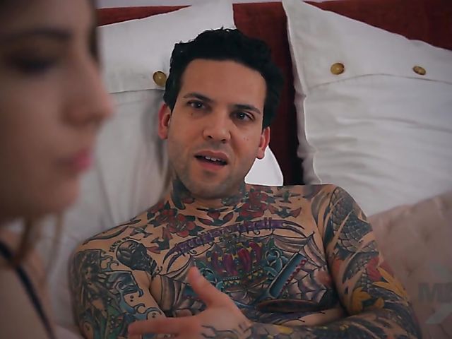 Kristen Scott needs proper sex and that tattooed guy can give it to her