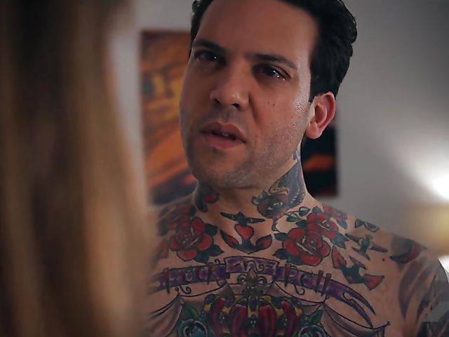 Kristen Scott needs proper sex and that tattooed guy can give it to her