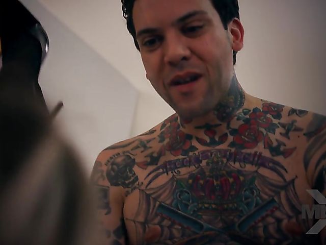 Kristen Scott needs proper sex and that tattooed guy can give it to her