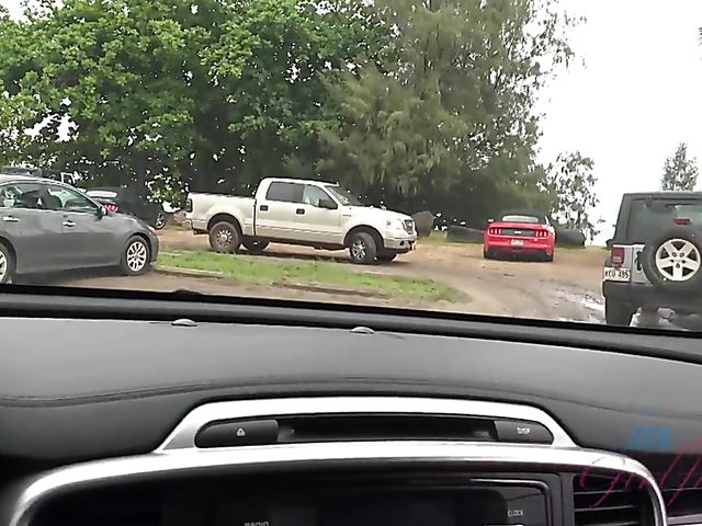 POV GF gets her cute pussy and feet fucked