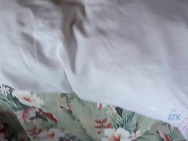 POV GF gets her cute pussy and feet fucked