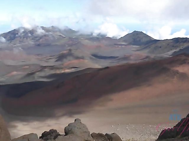 Hairy girlfriend Niki Snow is naked on the beach