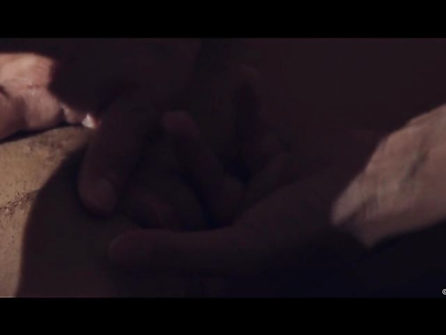 Lesbian blindfold 3some with kinky Cherry Kiss