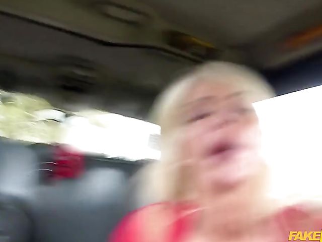 Sharing a taxi with hot blonde MILF Tiffany Rousso