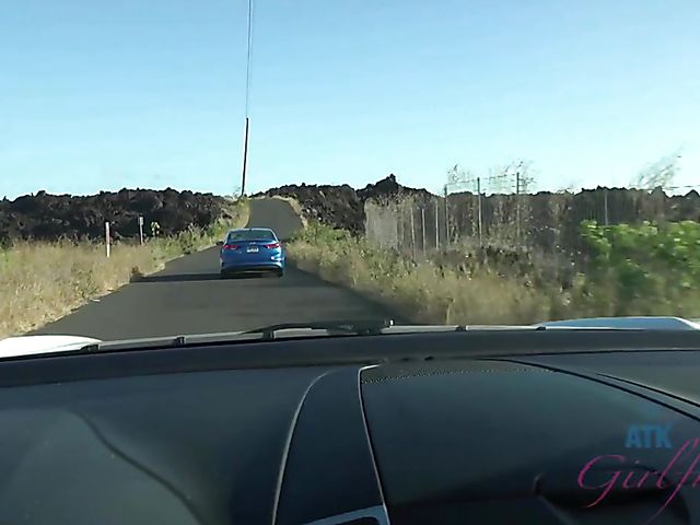 Skinny Carmen Rae bares all on the nudist beach