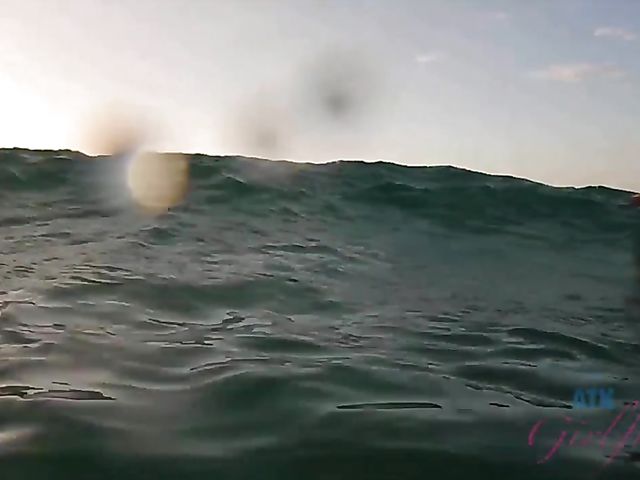 Skinny Carmen Rae bares all on the nudist beach