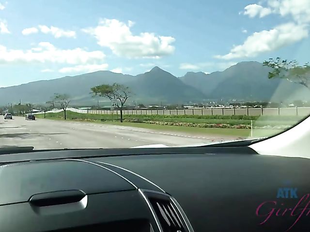 Skinny Carmen Rae bares all on the nudist beach