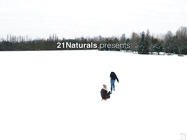 Wintertime anal sex by the fire with Shona River