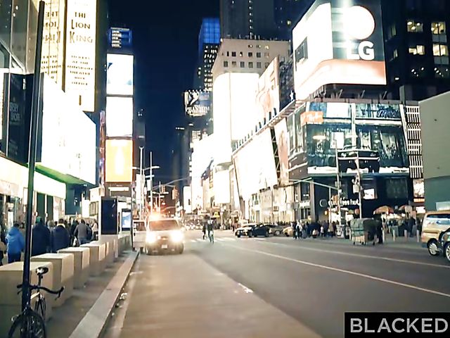 Giant black cock for petite Haley Reed