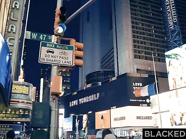 Giant black cock for petite Haley Reed