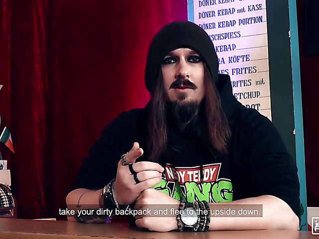 Small boobs brunette Lexi Layo gets screwed in a hostel