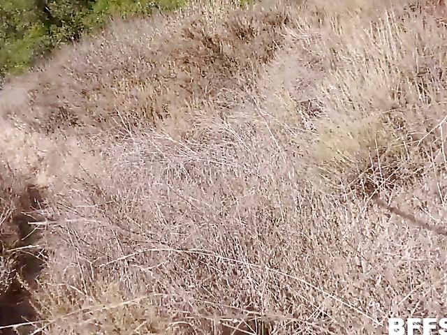 Three girls one guy outdoors with Izzy Lush, Samantha Hayes and Avery Moon