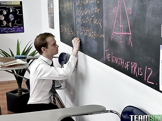 Squirt threesome at school with mean nun Lily Lane