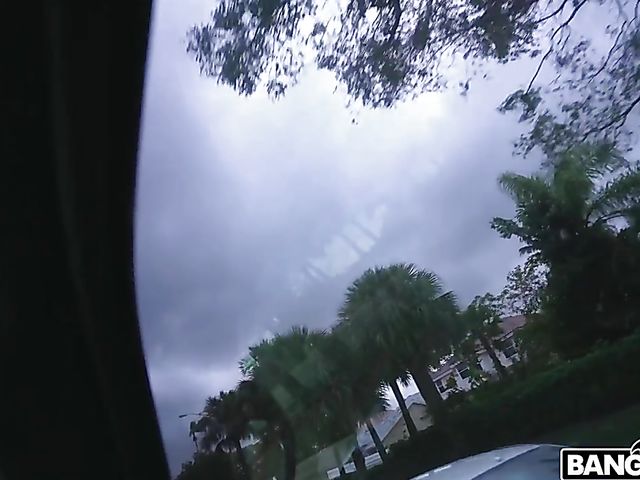 Redhead Arietta Adams rimming and fucking on the road