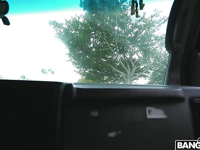 Redhead Arietta Adams rimming and fucking on the road