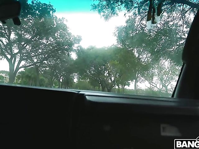 Redhead Arietta Adams rimming and fucking on the road