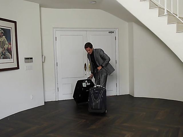 Amazing MILF with huge fake tits Alexis Fawx gets boned after bath