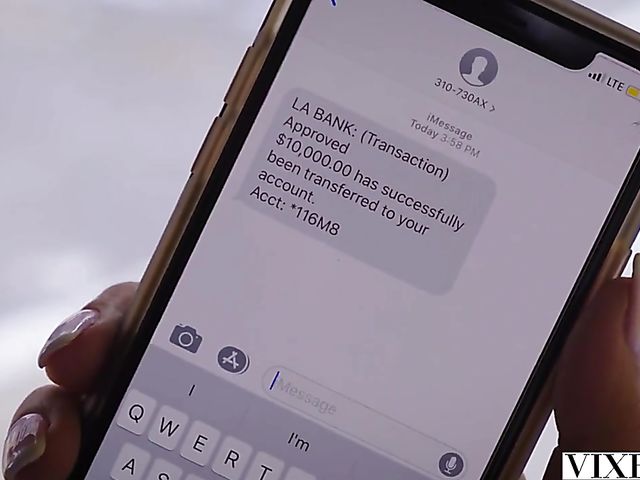 Blindfolded BJ and hardcore fuck with teen Gianna Dior 