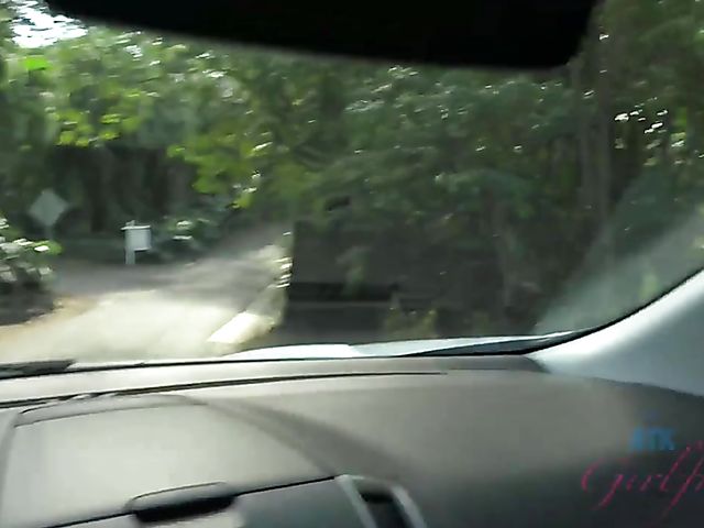 Traveling with small tits blonde Riley Star