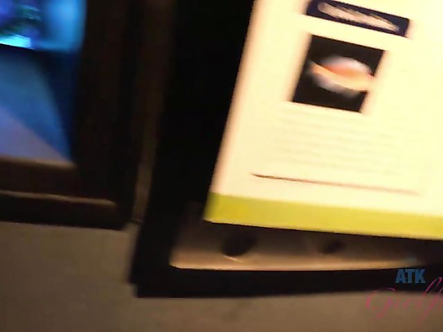 Traveling with small tits blonde Riley Star