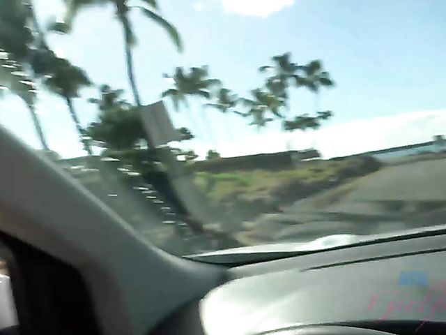 Traveling with small tits blonde Riley Star