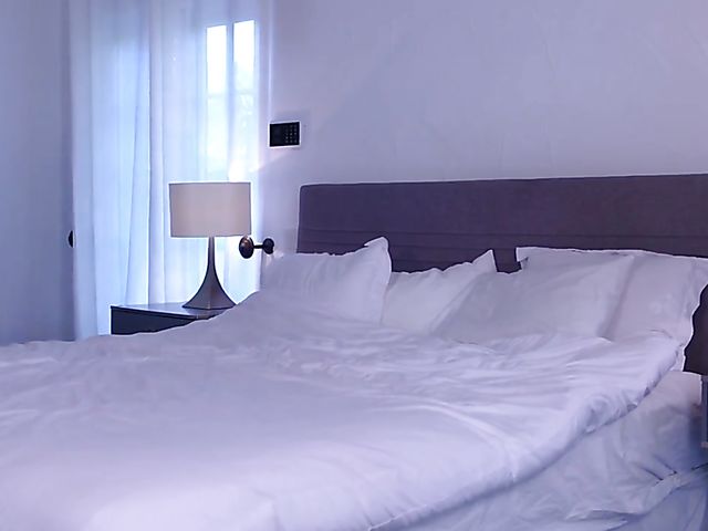 Horny night with his hot stepmom Paris Lincoln 