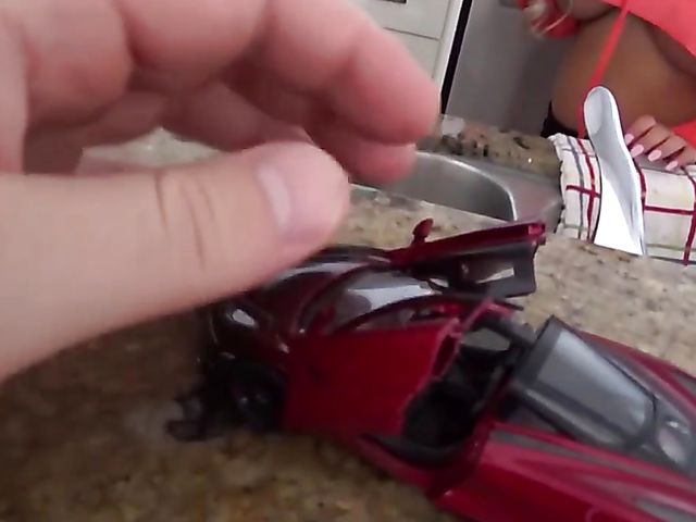 Fucking her huge boobs from your perspective