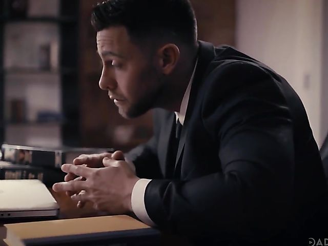 Big breasted mature woman Darla Crane gets shagged in the office