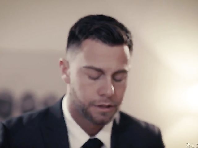 Big breasted mature woman Darla Crane gets shagged in the office