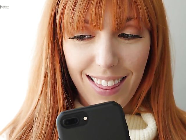 Lauren Phillips - Beautiful milfy redhead anal pounded