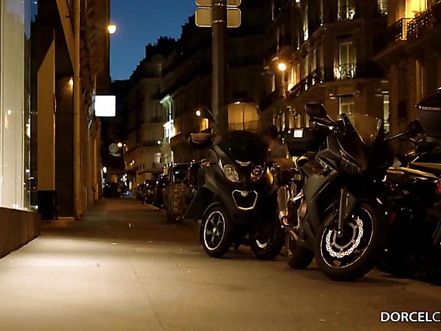 Busty French lady Tiffany Leiddi gets fucked in front of her man