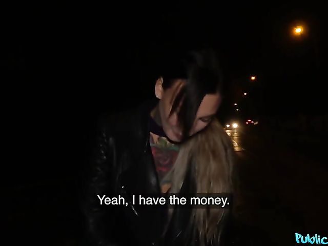 Fuck for cash in the night with Adel Asanty