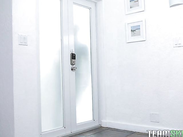 White prick for ebony young girl Claire Black