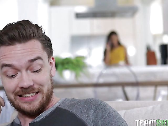 White prick for ebony young girl Claire Black