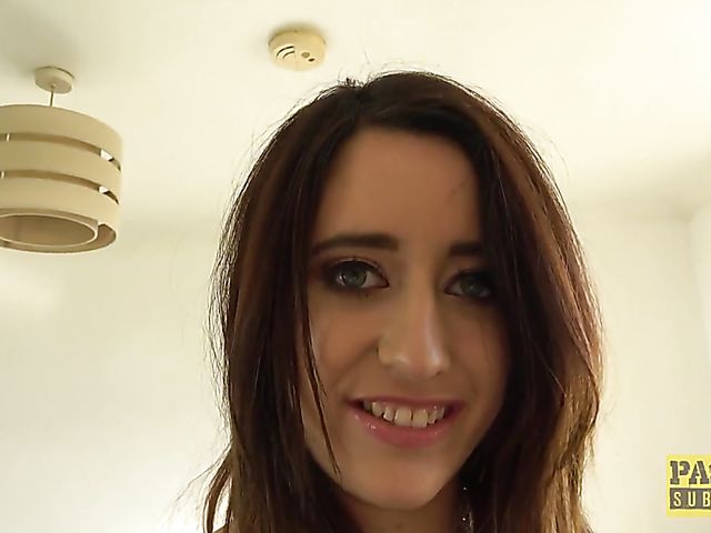 Obedient girl Susy Blue fingering herself 