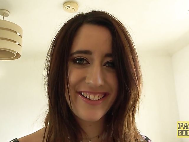 Obedient girl Susy Blue fingering herself 