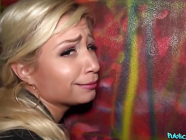 Sex for money with blond haired slut Gabi Gold