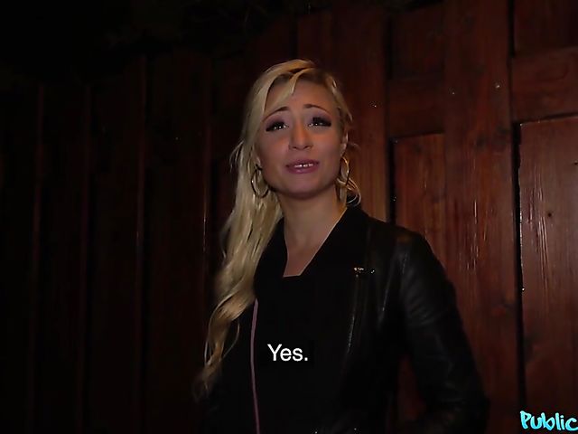 Sex for money with blond haired slut Gabi Gold