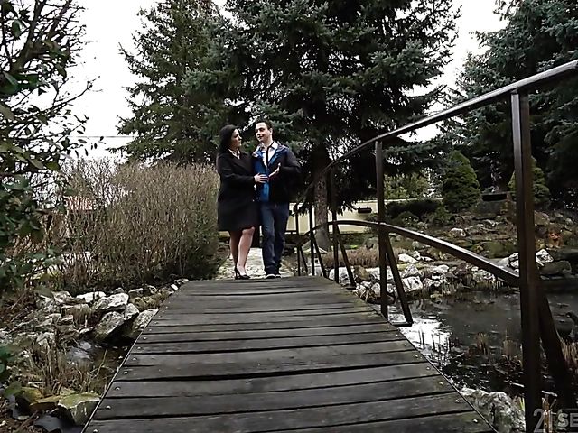 Mature mom Montse Swinger gets dirty with her stepson