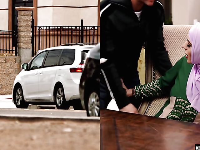 Hijab blowjob and sex with hot Audrey Royal